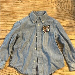 Polo by Ralph Lauren Blue Button Down Shirt Classic Style